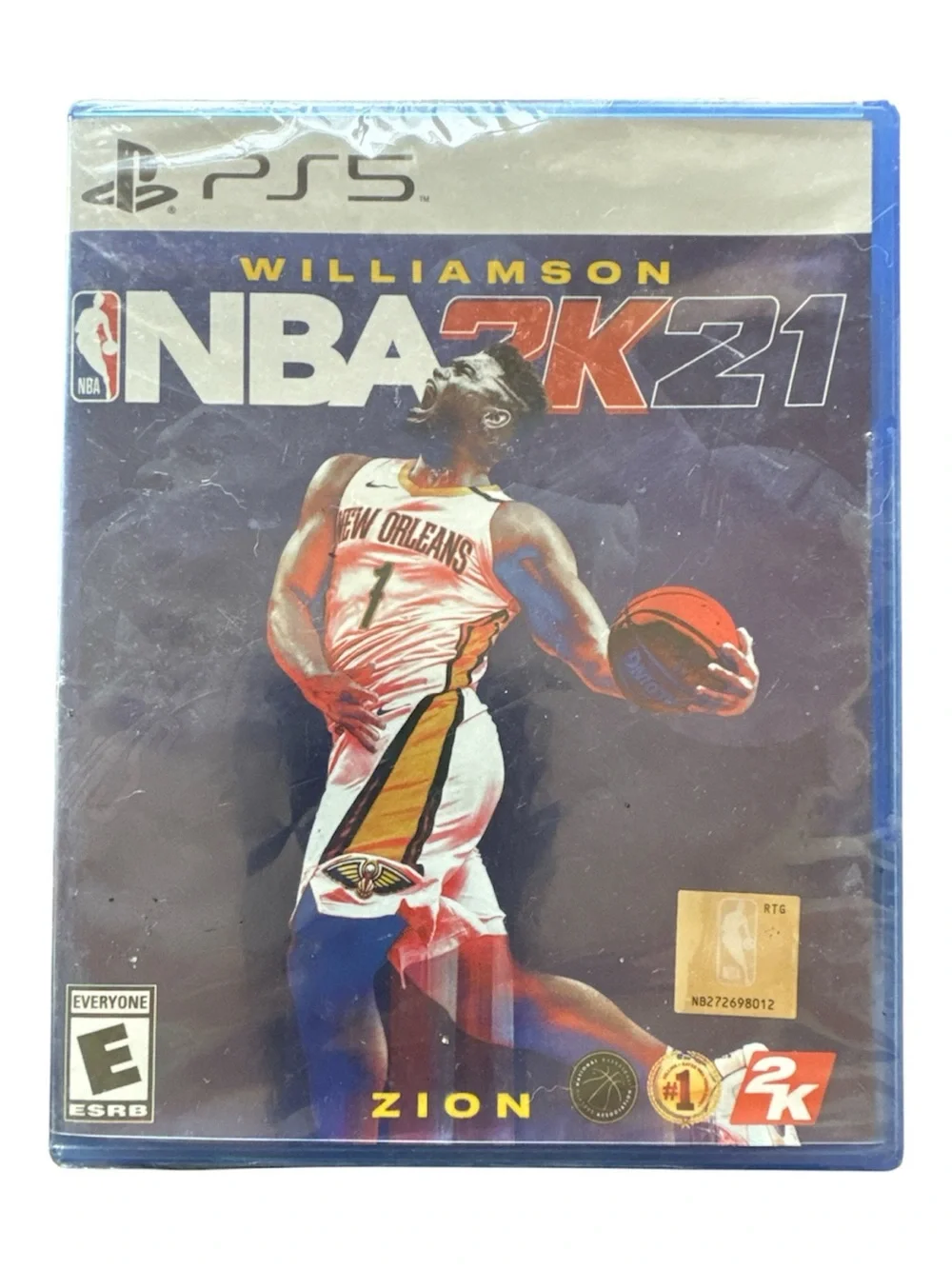 Sony PS5 NBA 2K21 Zion Williamson - Blue Case